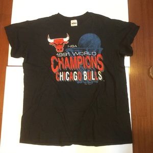 Vintage VTG Chicago Bulls Champions Logo 7 NBA